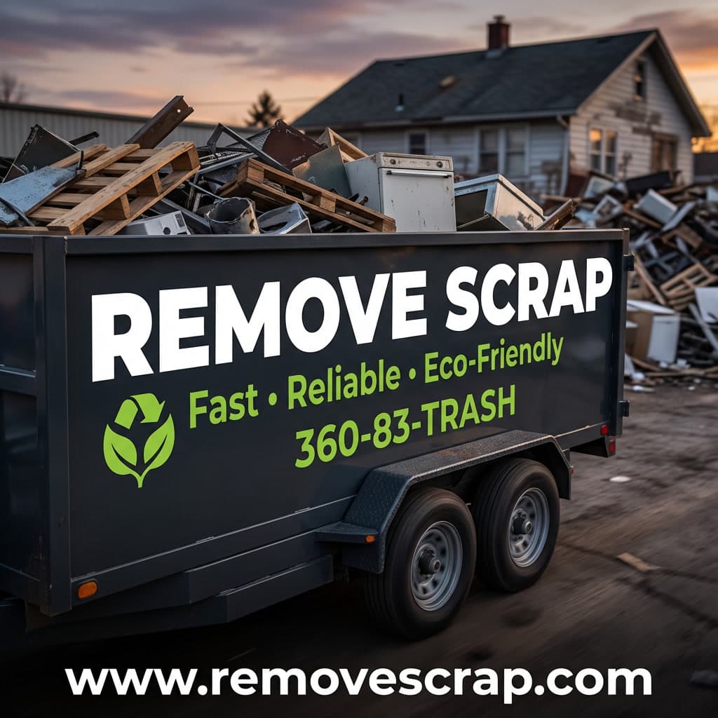 Remove Scrap team performing eco-friendly junk removal